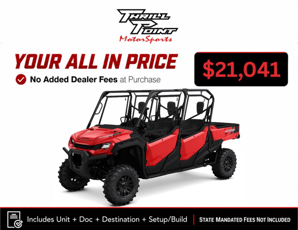 2025 Honda® Pioneer 1000-6 Deluxe Crew in medina OH