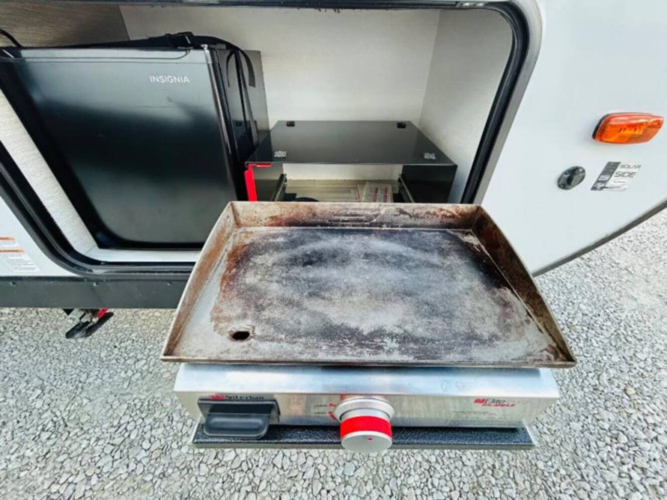 A photo of this 2023 Forest River Wildwood FSX 270RTKX