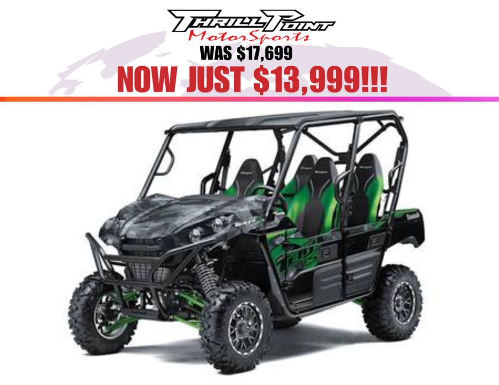 2025 Kawasaki Teryx4 S LE Cypher Camo Gray in medina OH