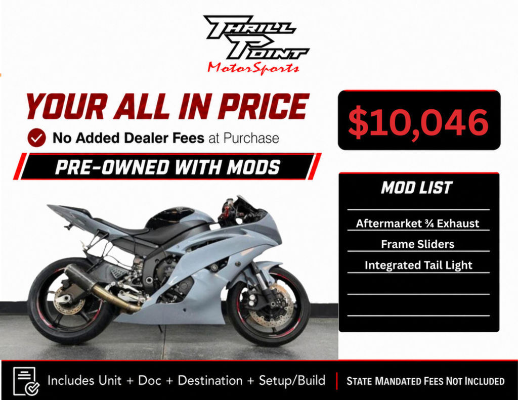 2015 Yamaha YZF-R6 R6 in Medina, OH