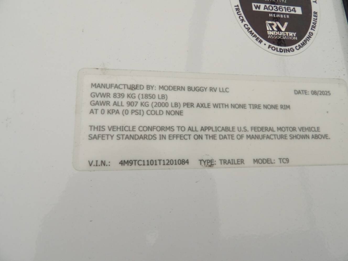 A photo of this 2026 Modern Buggy Modern Buggy TC9