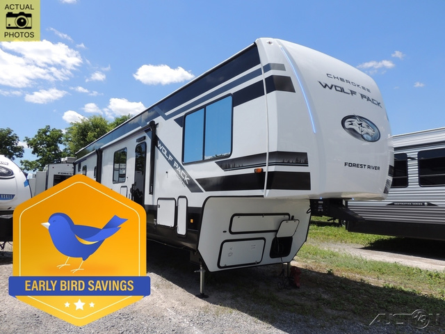 2027 Forest River Wolf Pack 352PACK15 Fifth Wheel Toy Hauler RV