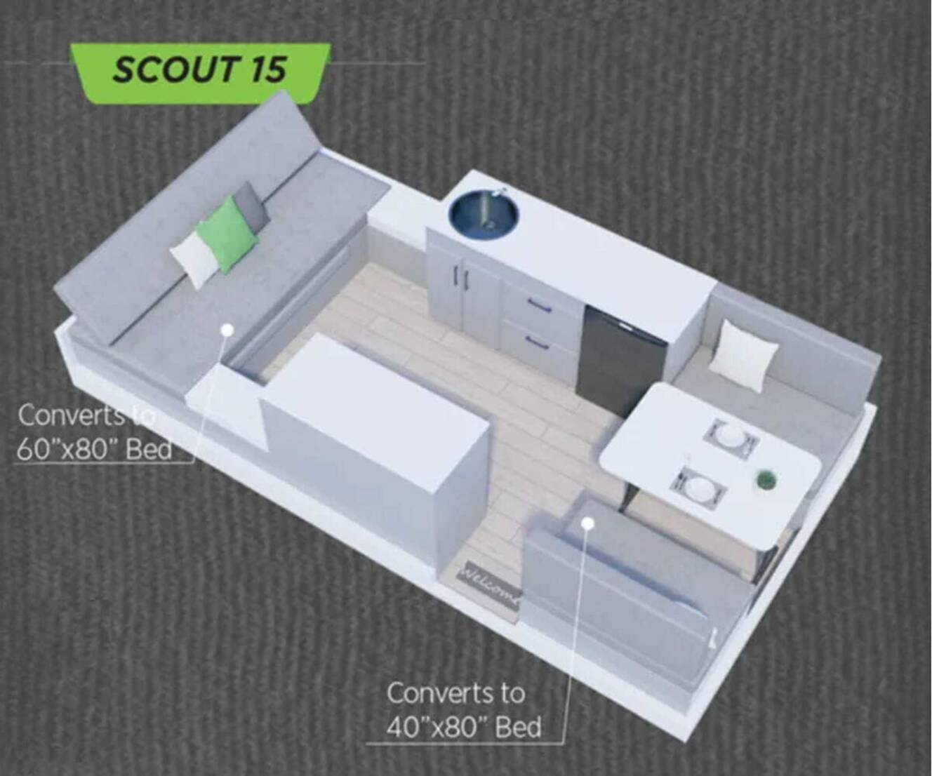 A photo of this 2027 Aliner Scout 15