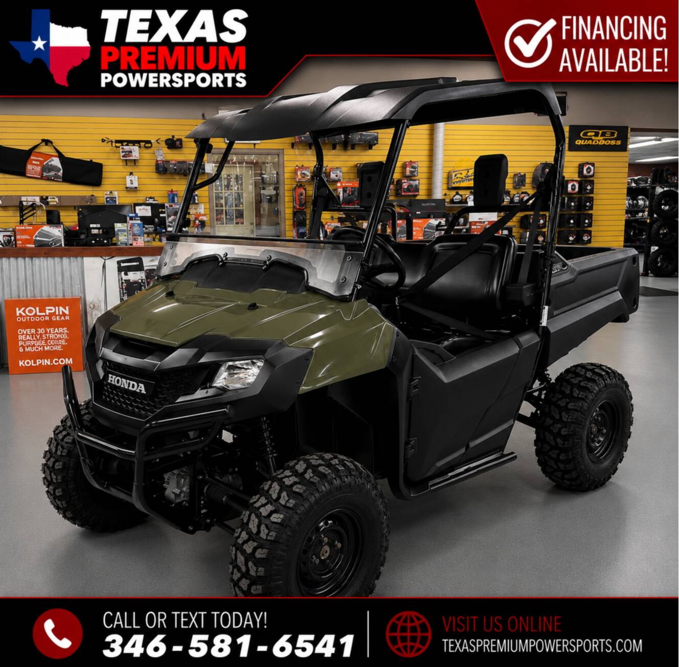 A photo of this 2014 Honda PIONEER 700 4X4 EFI