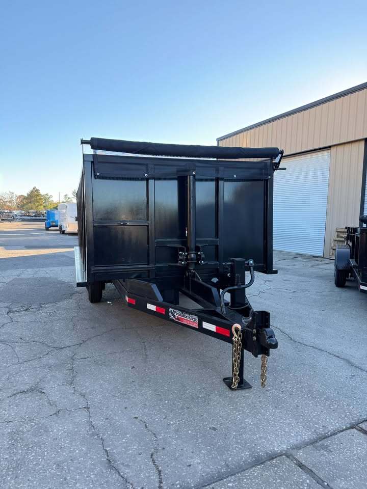 2026 Predator Eagle Trailers 7x16x4 Heavy Duty 20k Deckover Dump Trailer in Largo, FL