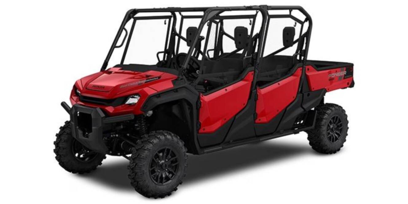 A photo of this 2025 Honda Pioneer 1000-6 Crew Deluxe