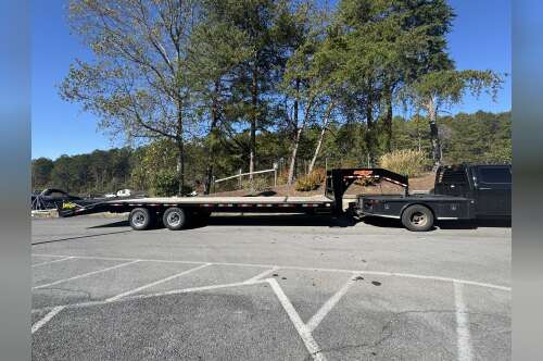 2026 Down To Earth 30FT 10 TON GOOSENCK DECKOVER in ellijay GA