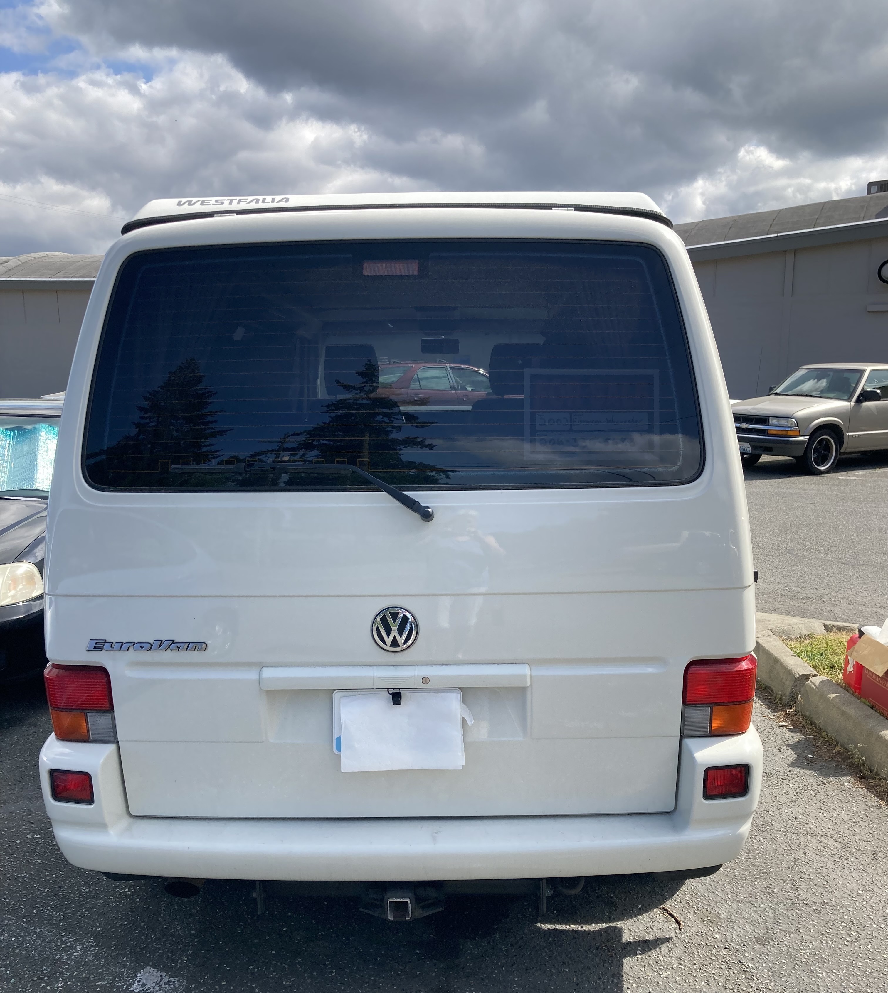 2002 Volkswagen EUROVAN WEEKENDER in shoreline WA