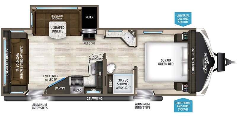 2021 Grand Design IMAGINE 2500RL in mcfarland WI
