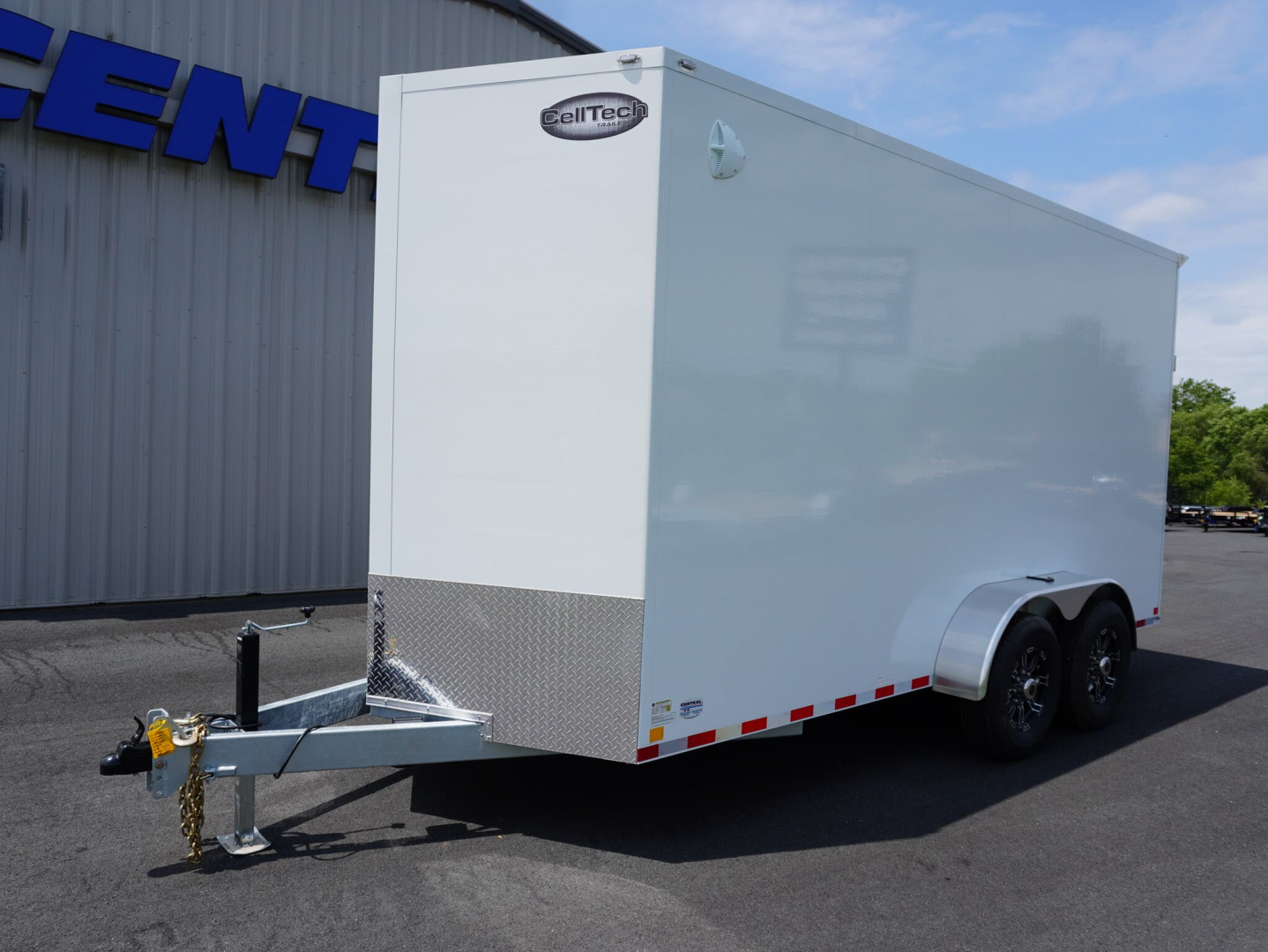 2025 Cell-Tech Trailers 7x16ft Galvanized Enclosed in Jordan, MN