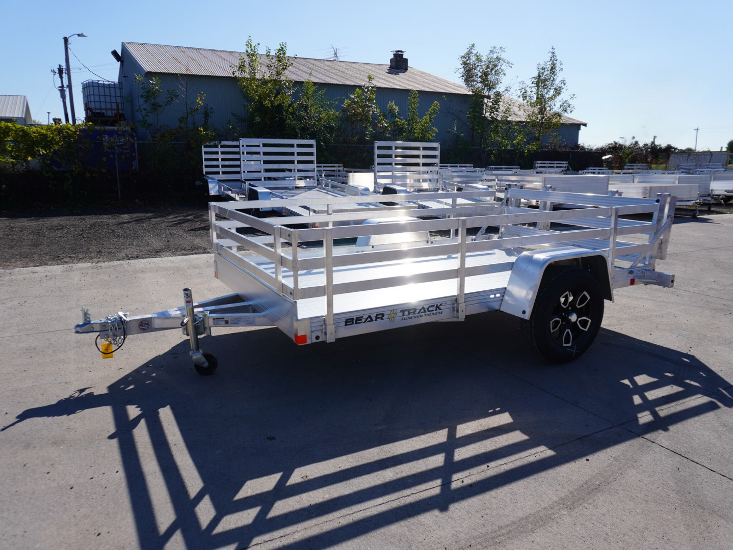 2026 Bear Track 76'x10ft Aluminum Utility Trailer in East Bethel, MN