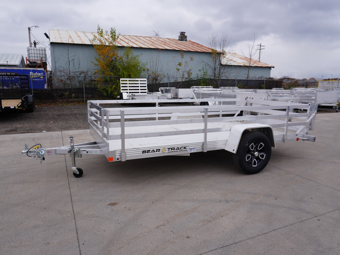 2026 Bear Track 76'x12ft Aluminum Utility Trailer in East Bethel, MN