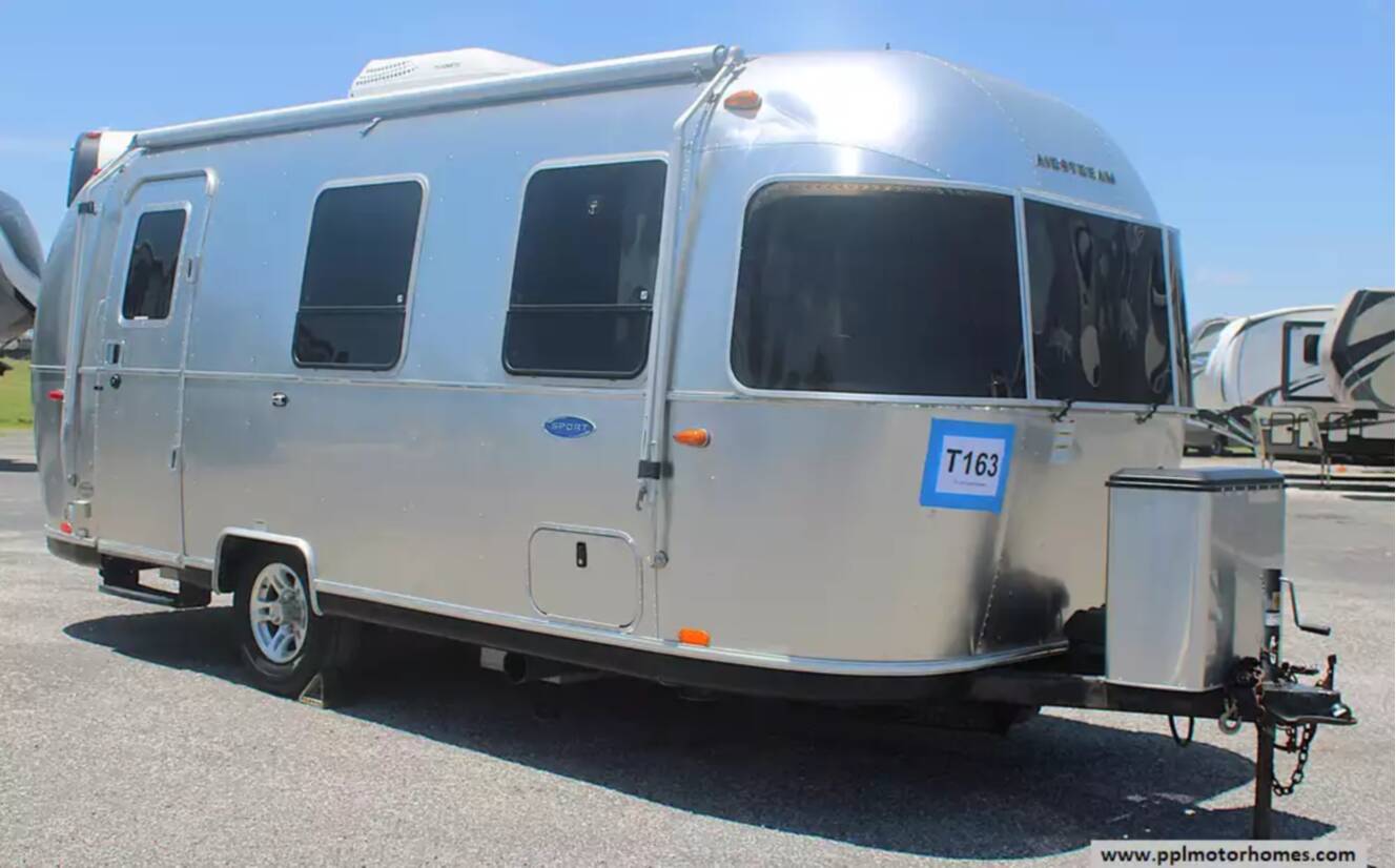 A photo of this 2018 Airstream Sport 22FB