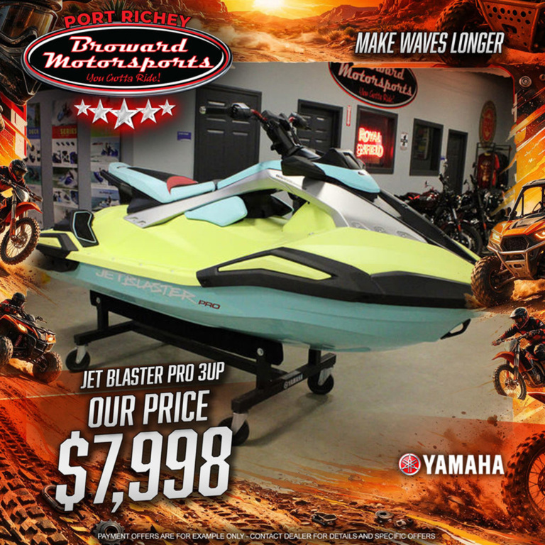 2025 Yamaha Jetblaster PRO 3-Up PRO 3-Up PRO 3-UP in Port Richey, FL