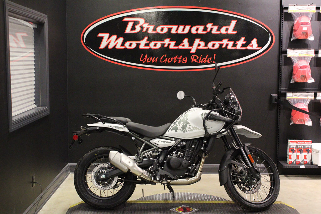 2026 Royal Enfield Himalayan 450 Kamet White (Tubeless) BASE in Port Richey, FL