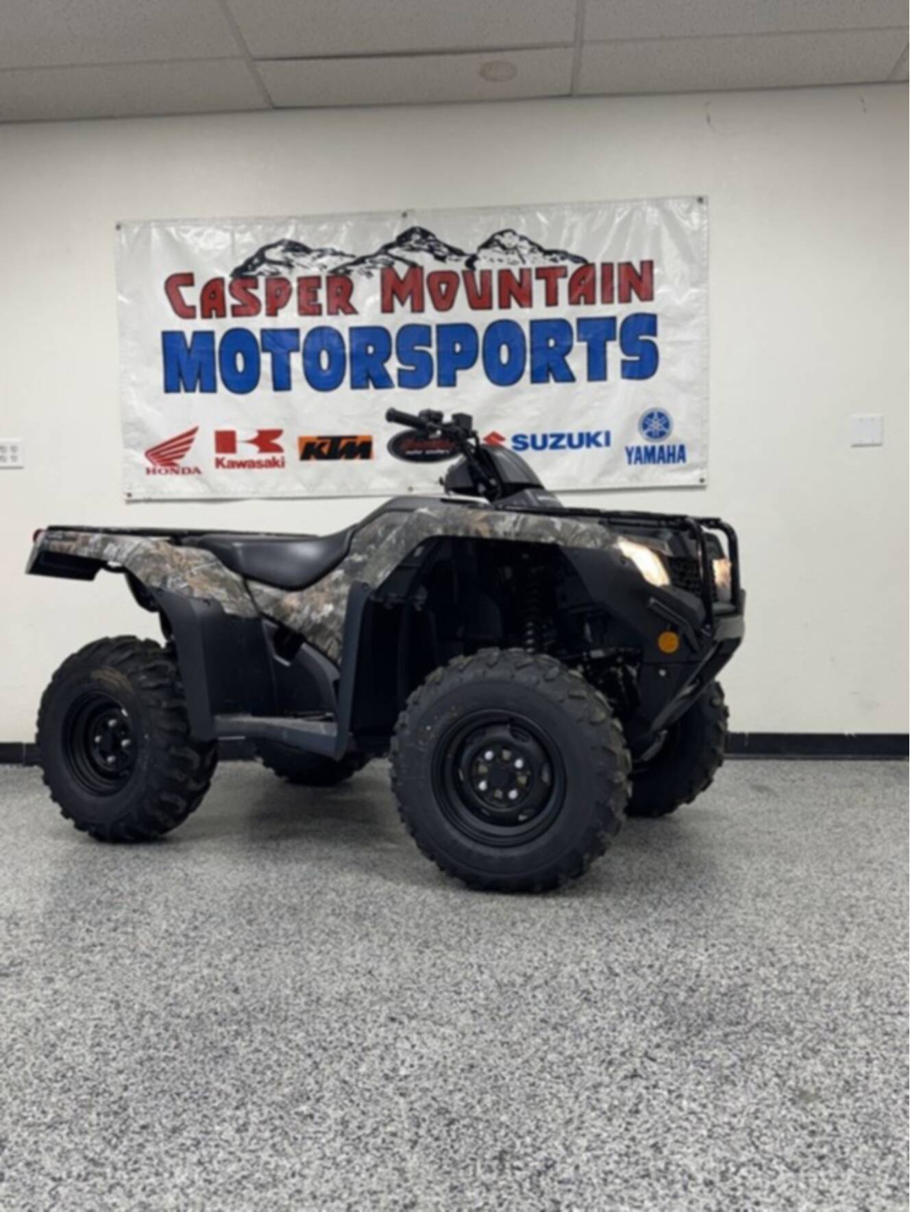 A photo of this 2026 Honda Fourtrax Rancher 4X4 Automatic DCT IRS EPS Truetim