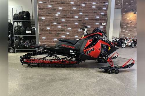2026 Polaris RMK KHAOS 165 Patriot 9R Gloss Black Blue Dusk in dimondale MI
