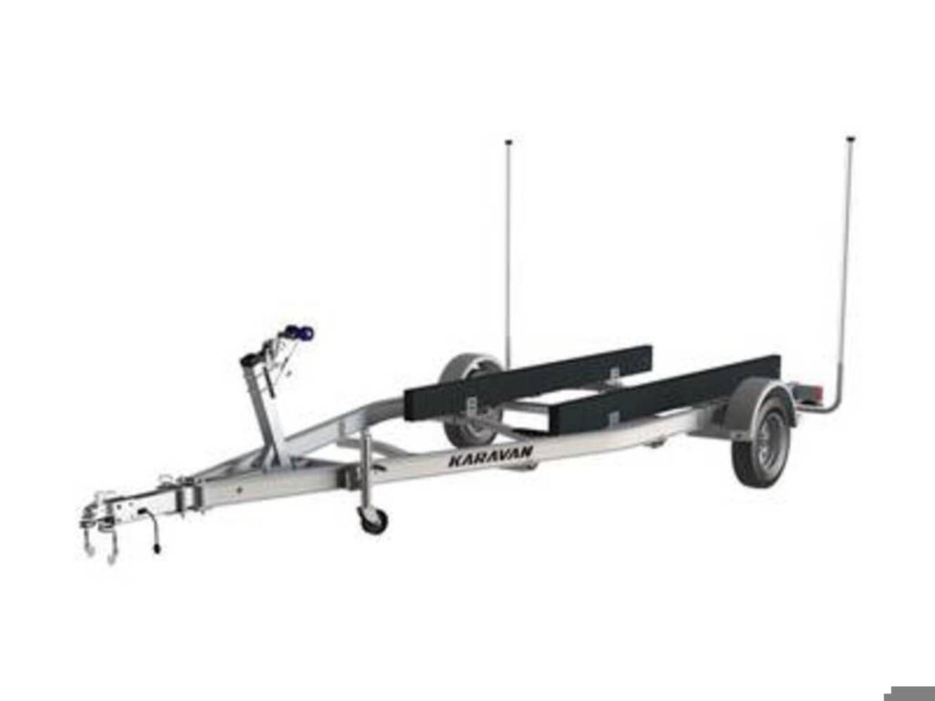 A photo of this 2025 Karavan Single Boat Trailers Aluminum 2450 Lbs Bunk