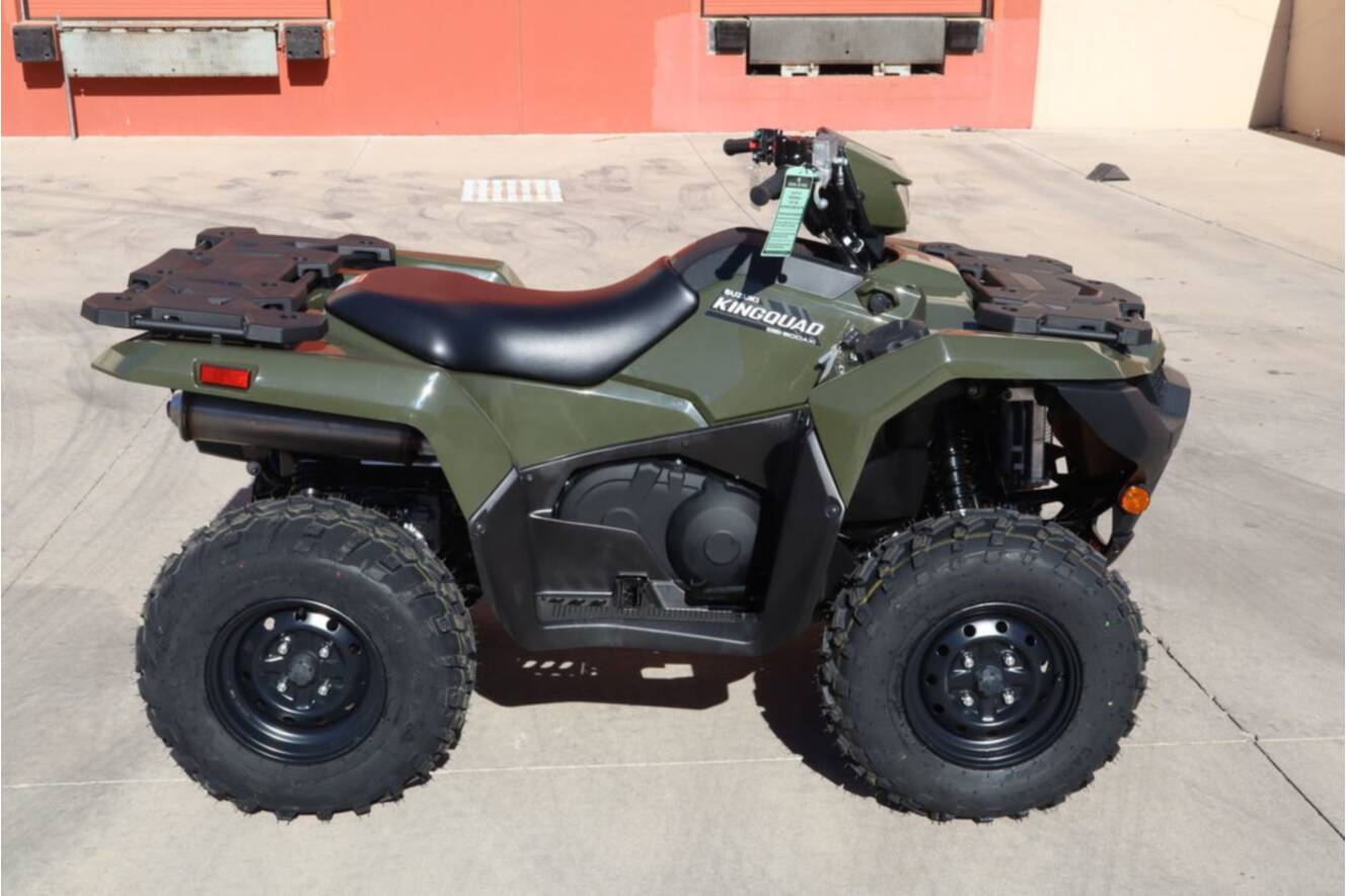 A photo of this 2025 Suzuki KingQuad 500 AXi Power Steering