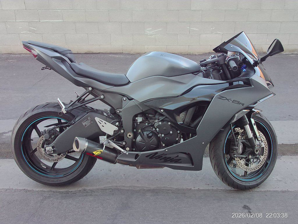 Gray 2025 Kawasaki Ninja ZX-6R Motorcycles For Sale - Cycle Trader