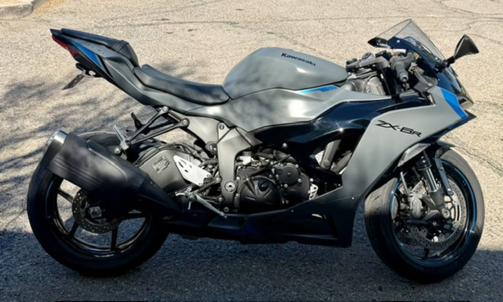 Gray 2025 Kawasaki Ninja ZX-6R Motorcycles For Sale - Cycle Trader
