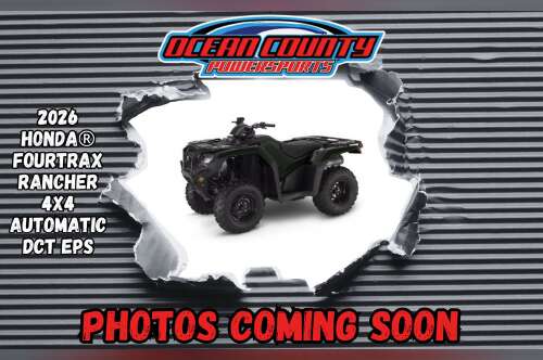 2026 Honda® FourTrax Rancher 4x4 Automatic DCT EPS 4X4 AT DCT EPS in toms river NJ
