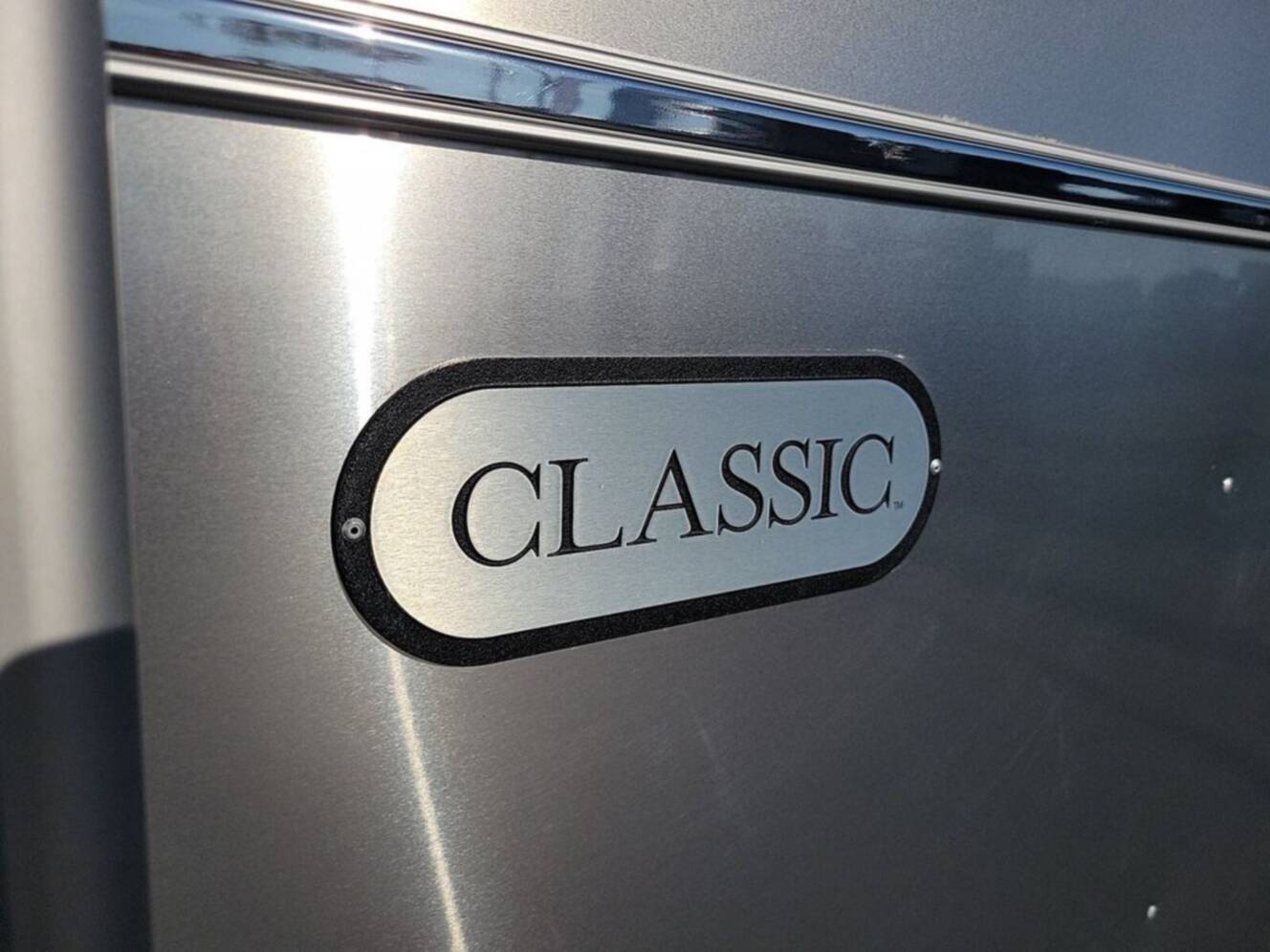 A photo of this 2026 Airstream Classic 33FB Queen