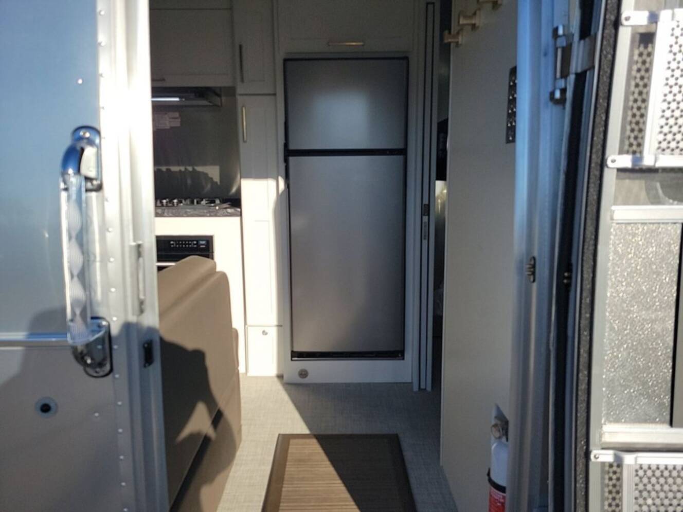 A photo of this 2026 Airstream Classic 33FB Queen