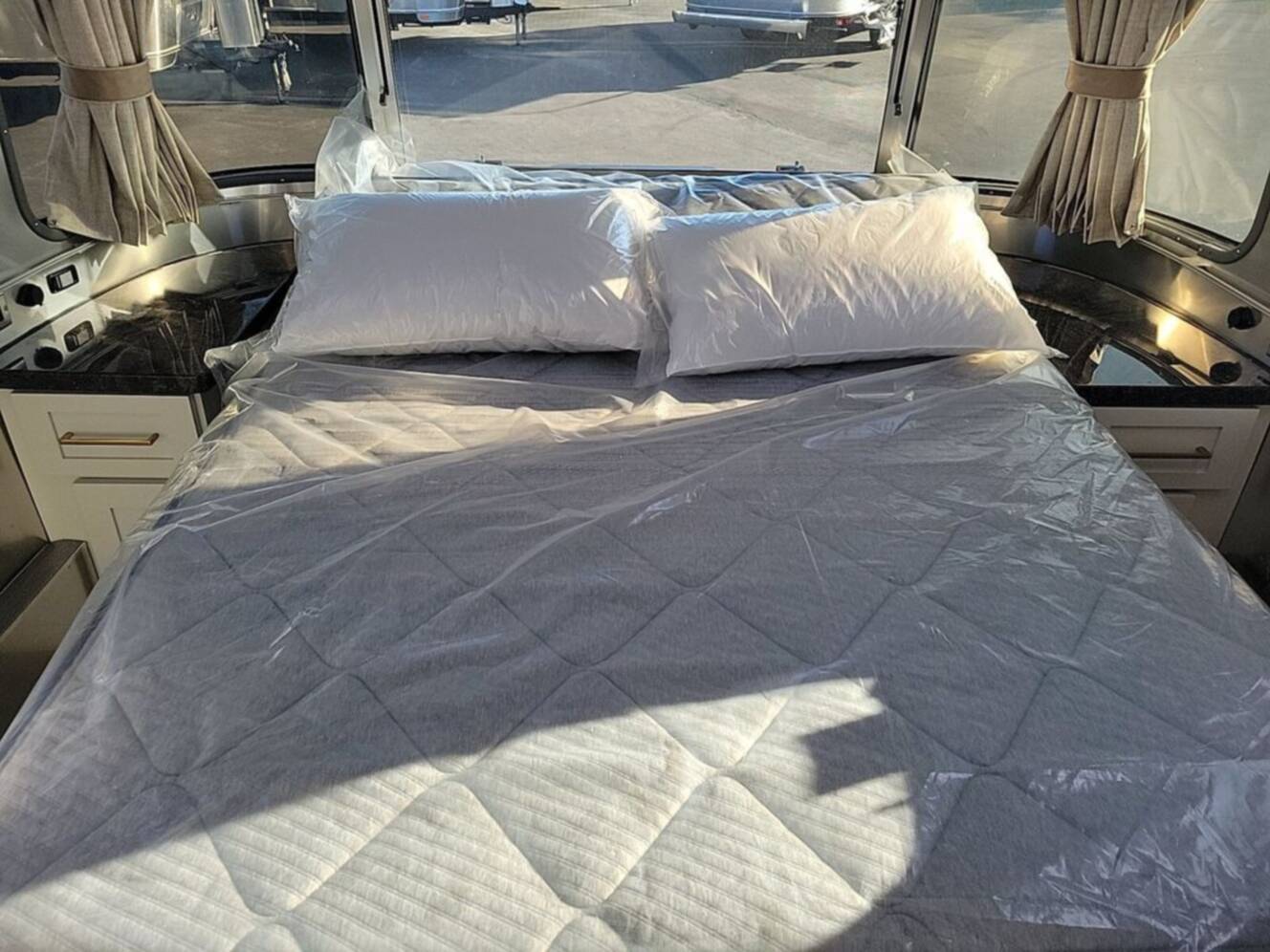 A photo of this 2026 Airstream Classic 33FB Queen