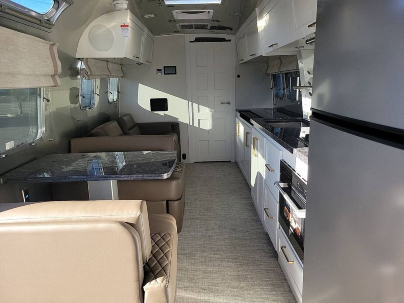 A photo of this 2026 Airstream Classic 33FB Queen