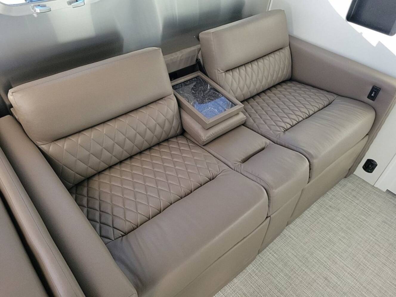 A photo of this 2026 Airstream Classic 33FB Queen
