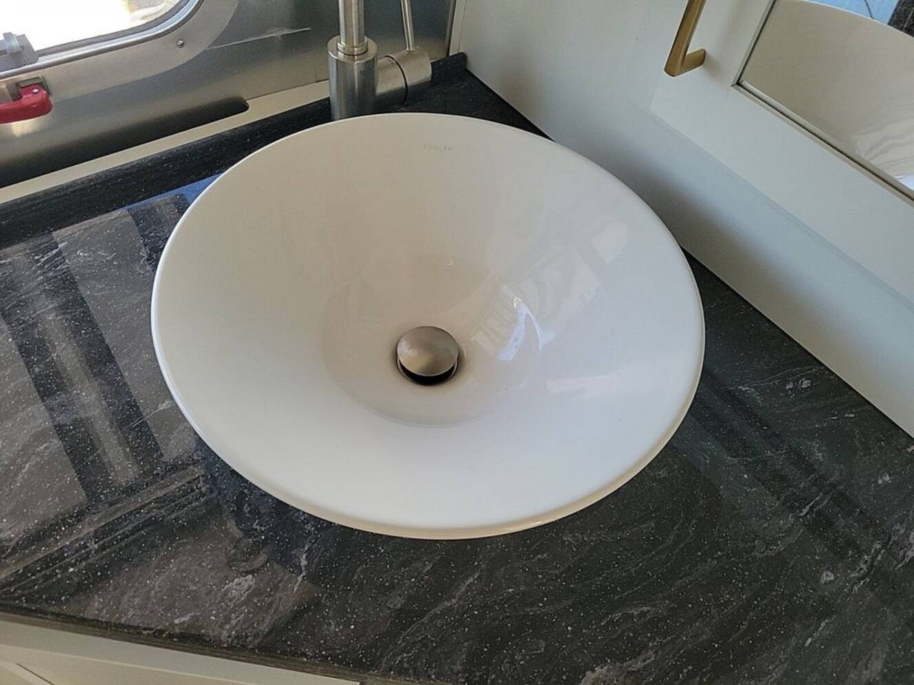 A photo of this 2026 Airstream Classic 33FB Queen