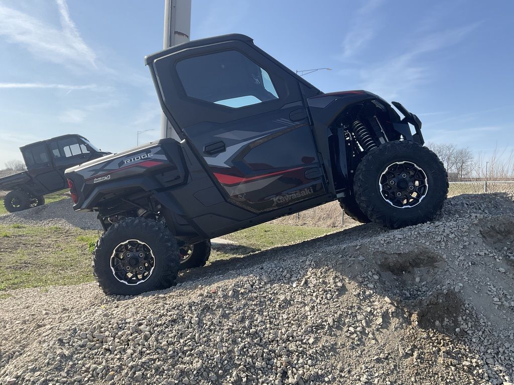 2024 Kawasaki RIDGE XR HVAC - Gray UTV/Utility ATV