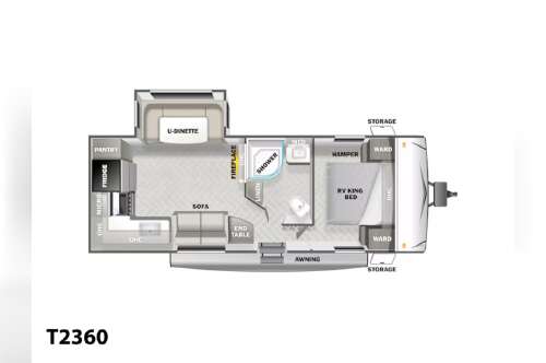 2024 Forest River Evo SouthWest Travel T2360 in morgan hill CA
