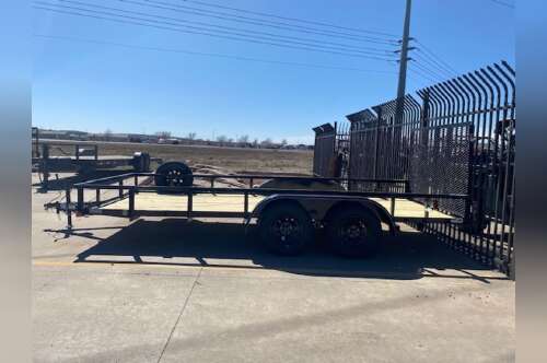 2026 Top Hat Trailers Lite Duty Utility 14x77" LDT (w/Brakes) in show low AZ