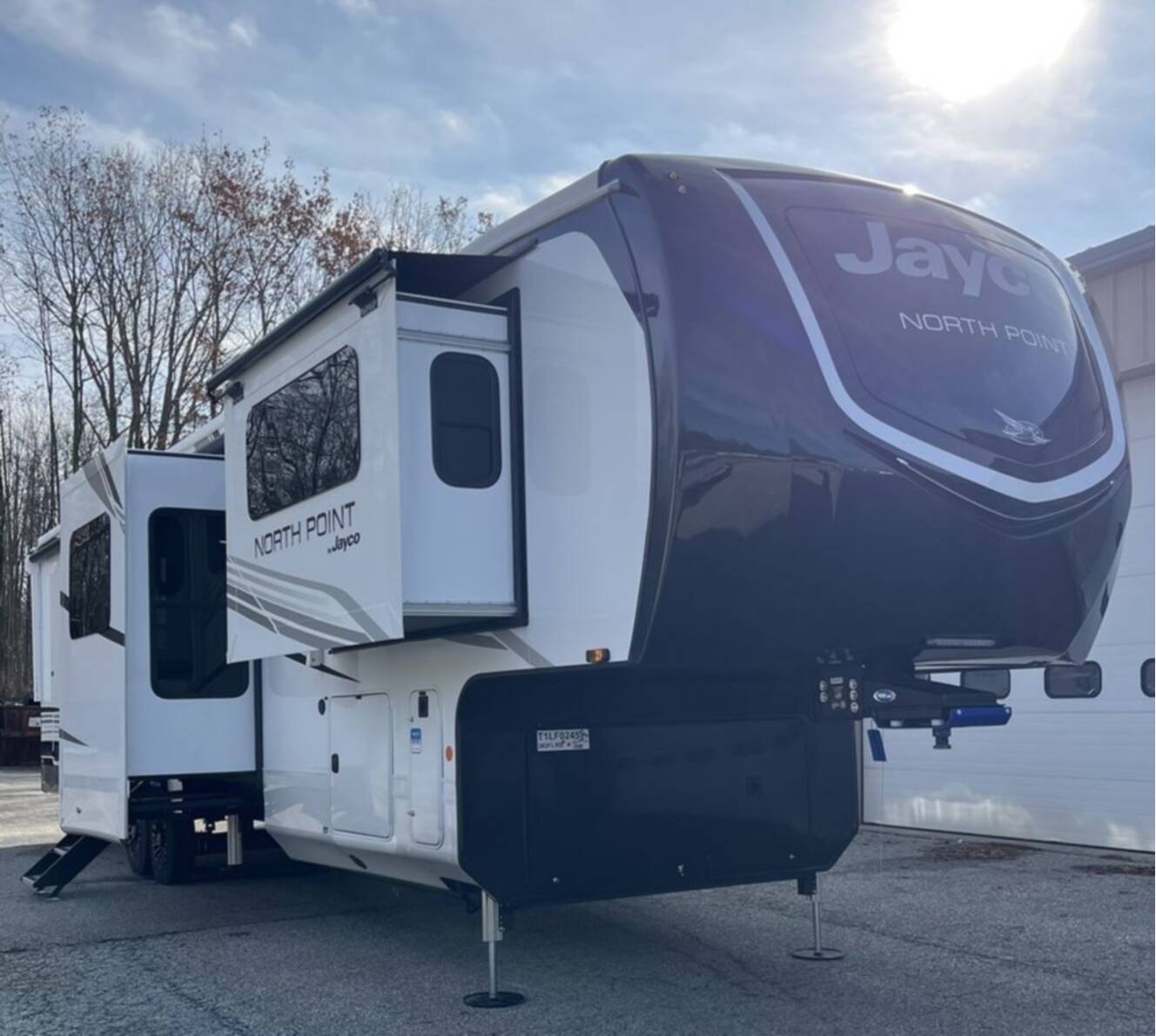 A photo of this 2026 Jayco Fifth Wheels North Point 382FLRB