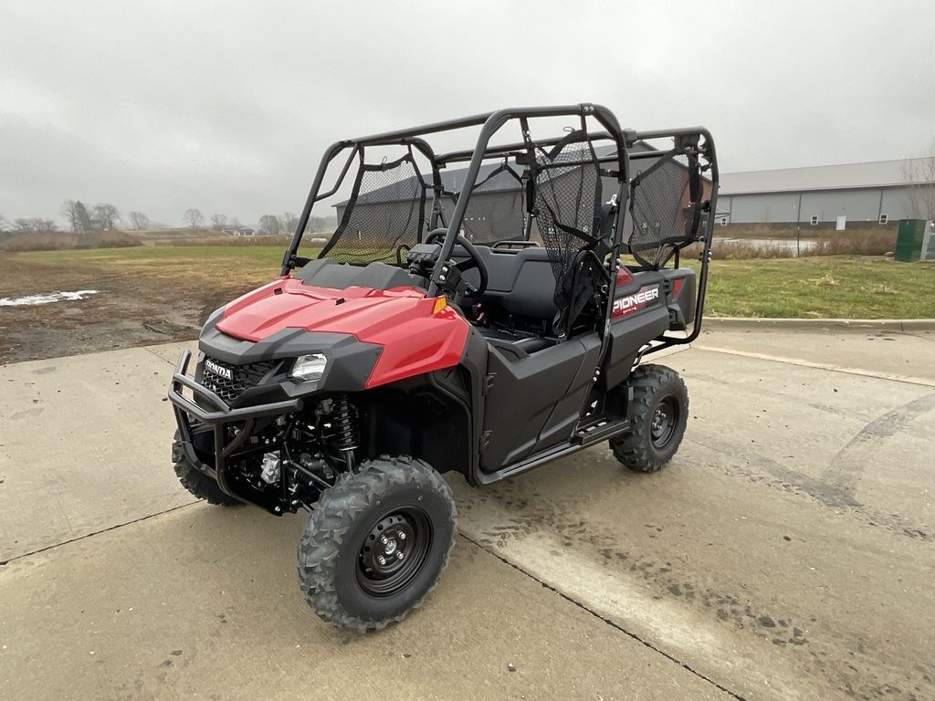 2026 Honda® PIONEER 700-4 Red UTV/Utility ATV