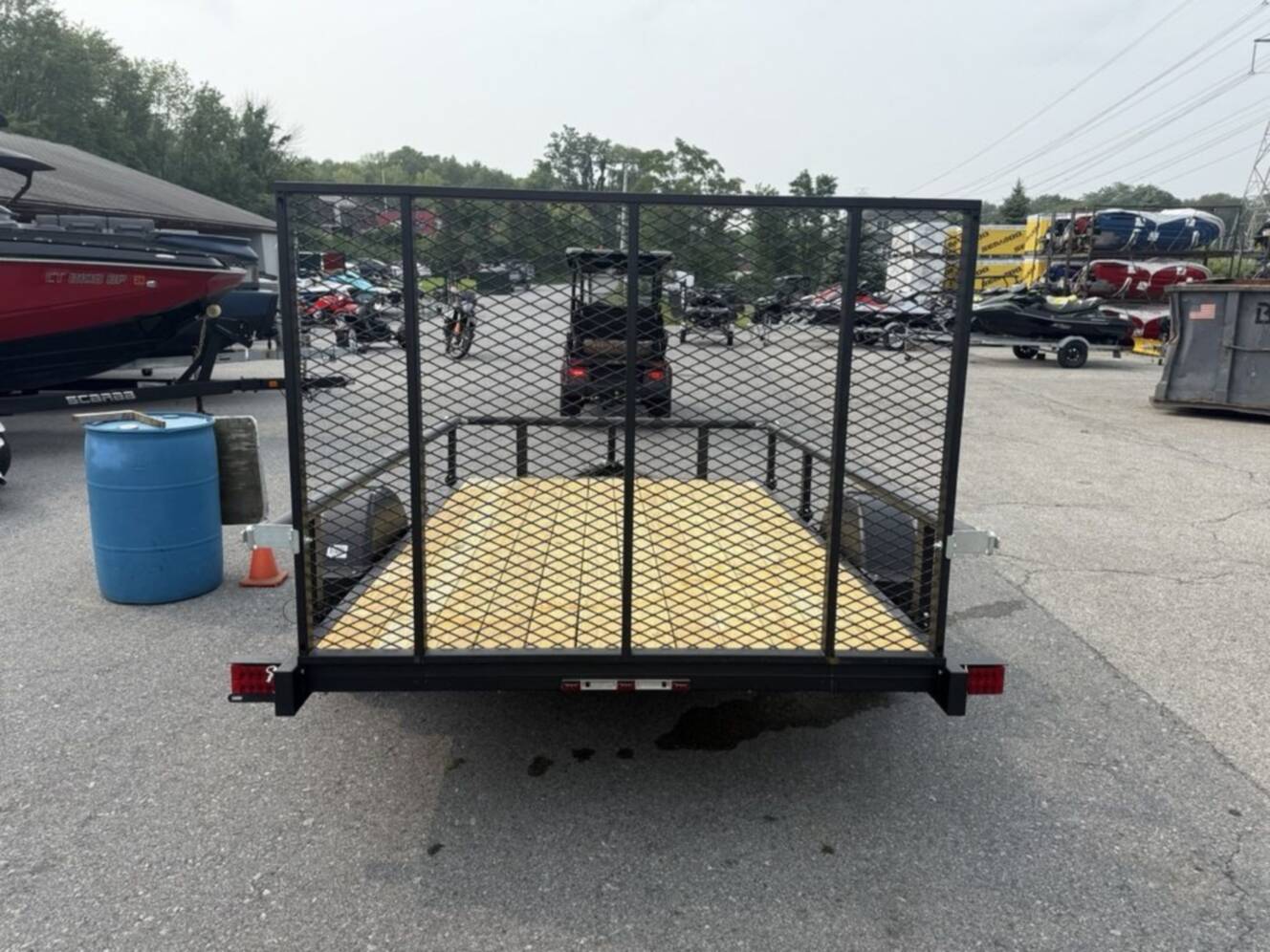 A photo of this 2027 Karavan 6 X 10 Ft. Steel Utility Trailer