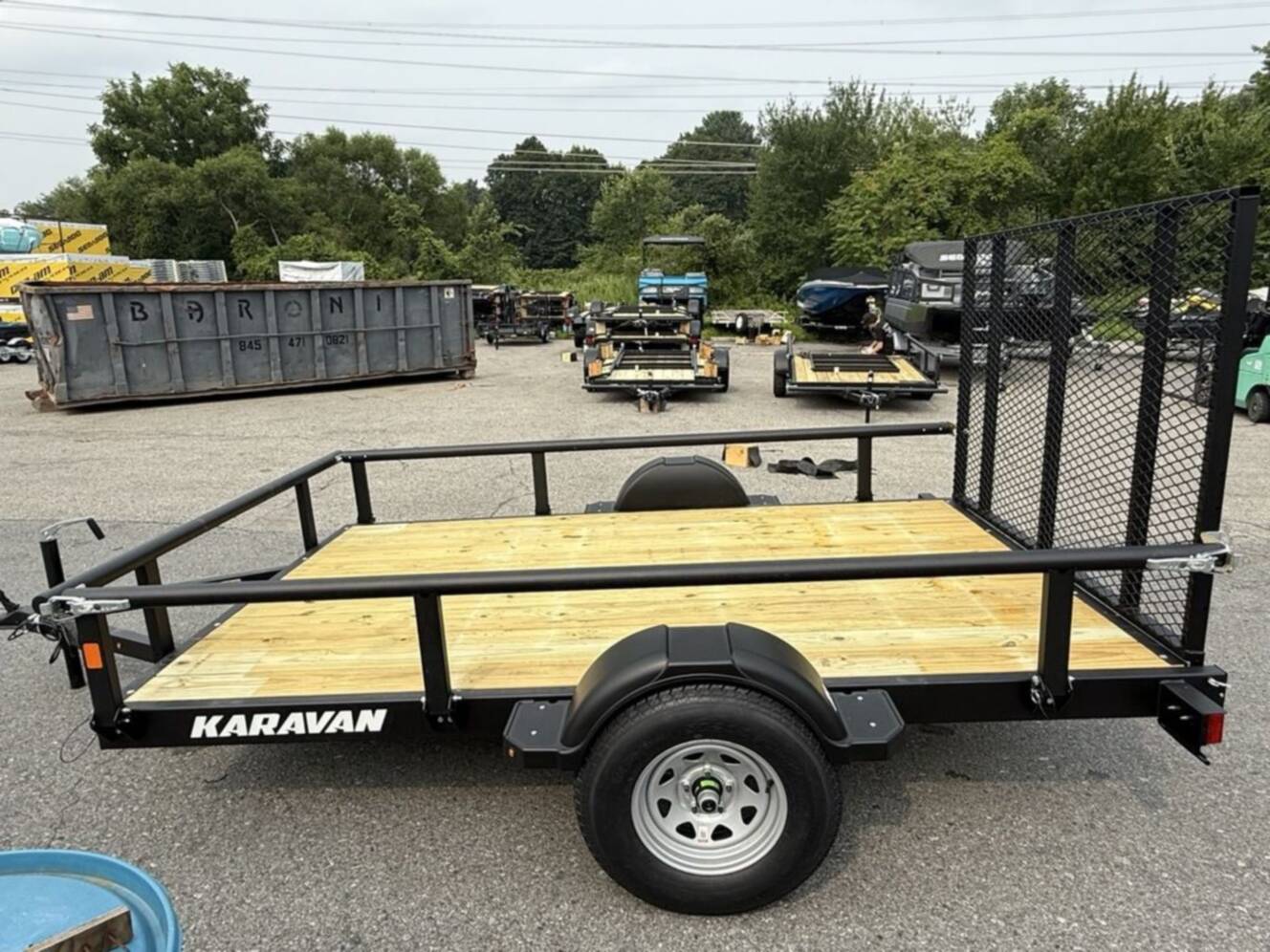 A photo of this 2027 Karavan 6 X 10 Ft. Steel Utility Trailer