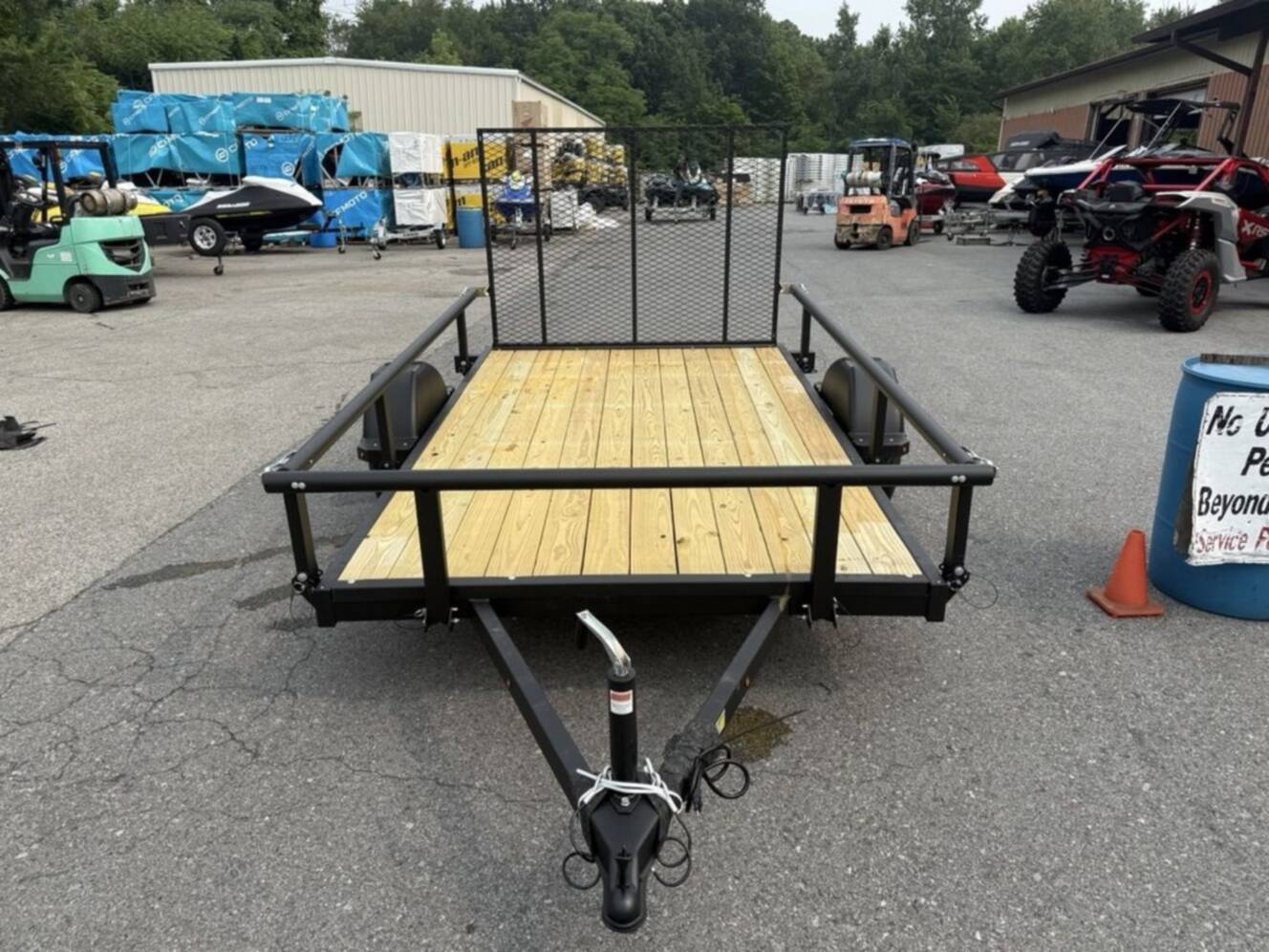 A photo of this 2027 Karavan 6 X 10 Ft. Steel Utility Trailer