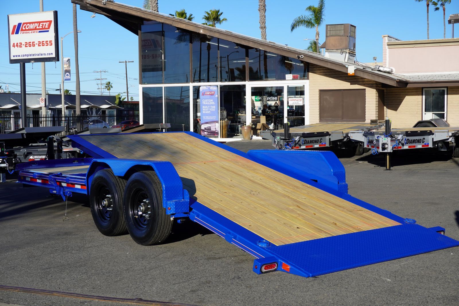 2026 DIAMOND C HDT 207 22x82 15.5K GVWR TILTING EQUIPMENT TRAILER in Oceanside, CA