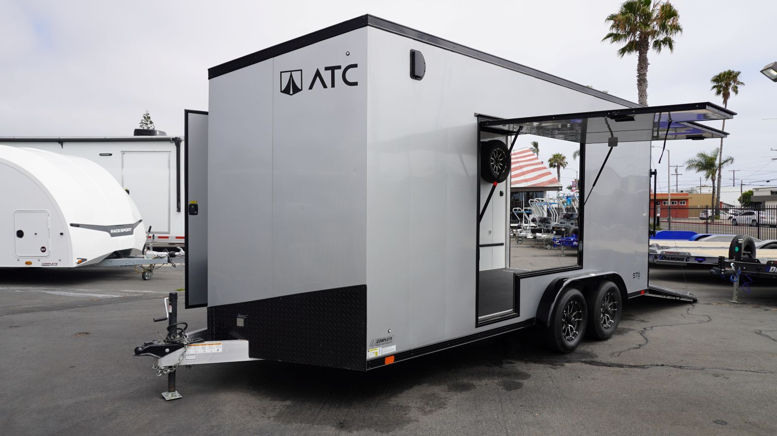 2025 ATC Trailers STO 450 16+2x7.5 ALUMINUM ADVENTURE TRAILER in Oceanside, CA