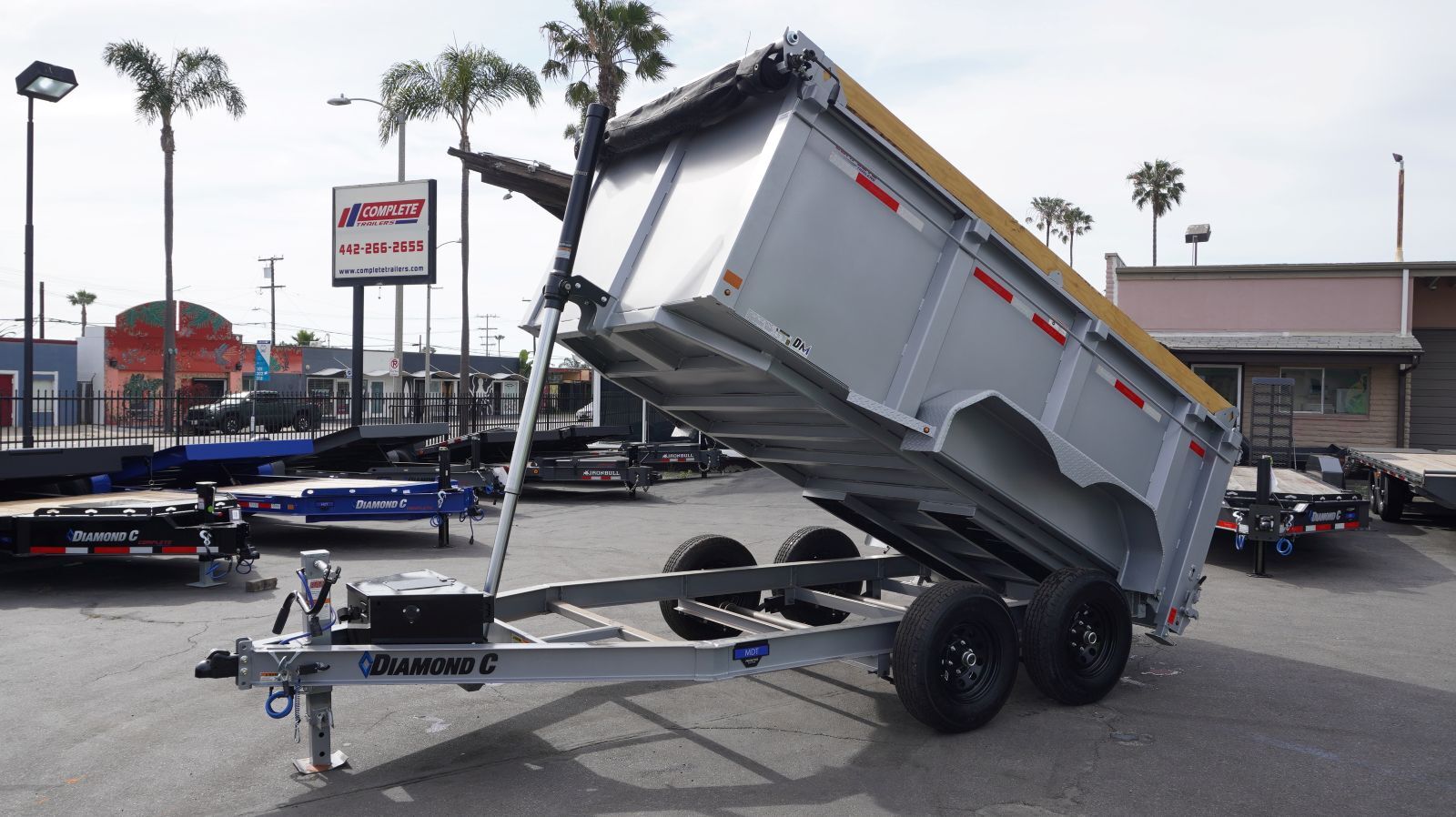 2026 Diamond C MDT206 12'X 77'' 10K GVWR NON CDL MEDIUM DUTY JUNK REMO in Oceanside, CA