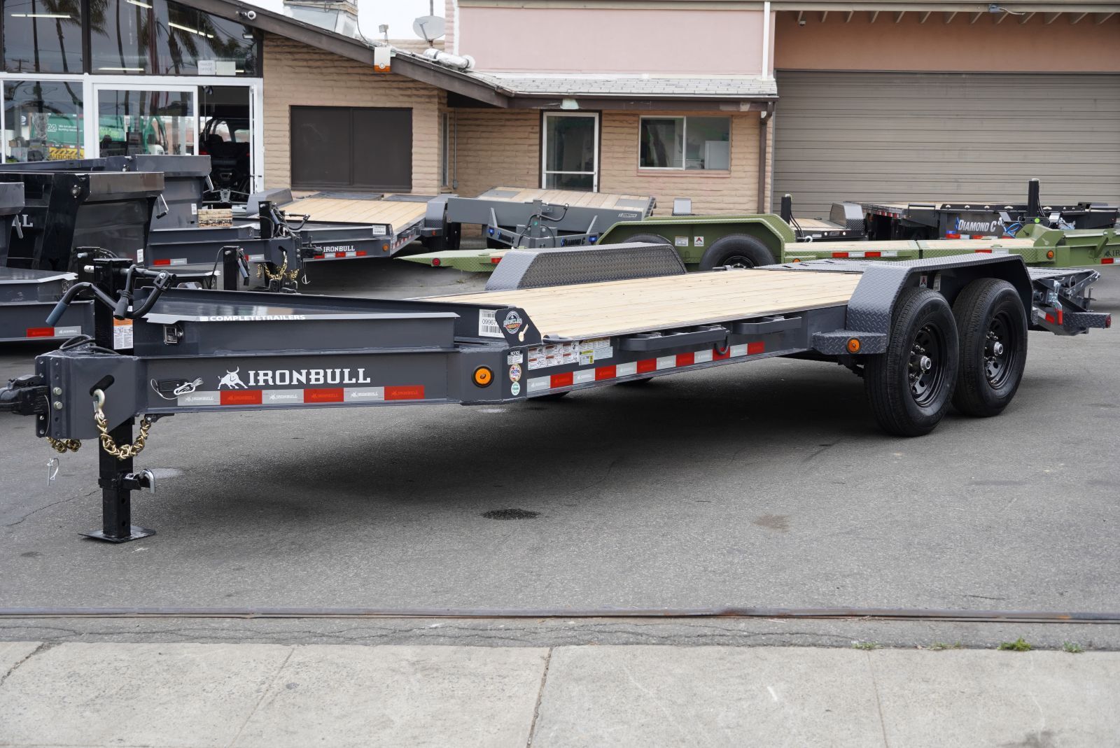 2026 Iron Bull Trailers EWB14 20' 14K GVWR HEAVY DUTY EQUIPMENT TRAILER in Oceanside, CA