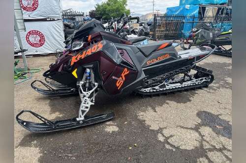 2025 PolarisĀ® 9R RMK KHAOS 146 Premium Matte Dark Cherry in reno NV