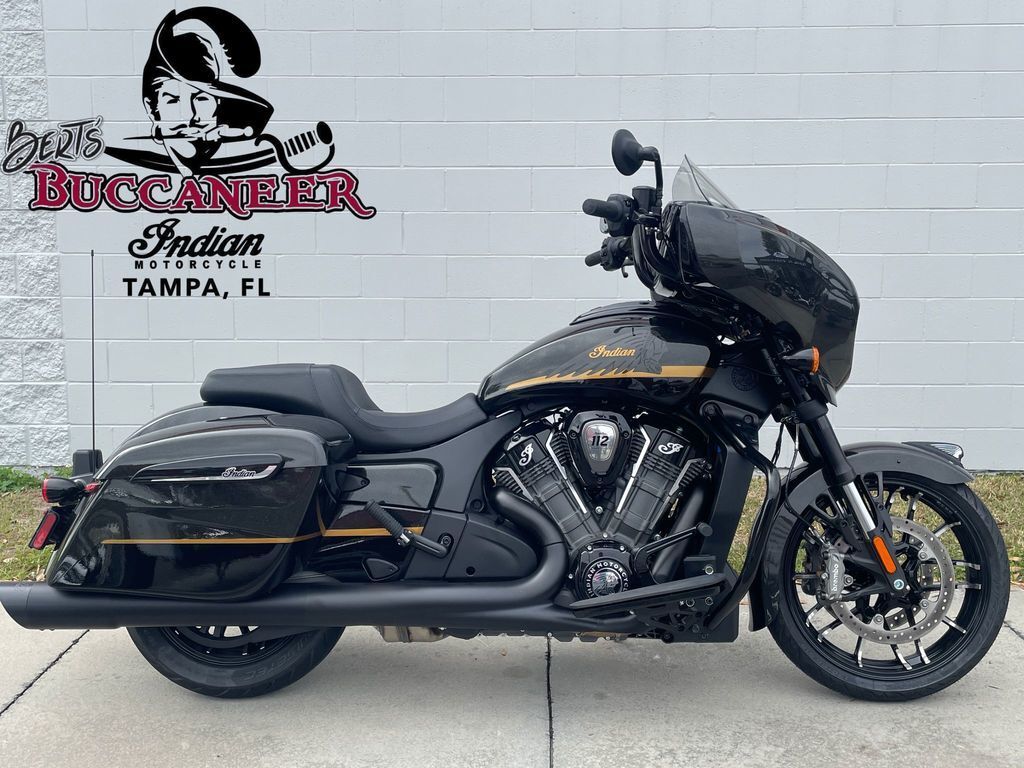 2026 Indian Motorcycle® CHIEFTAIN PP DH 112, BLK/BLK CRYSTAL, 49ST BASE in Tampa, FL