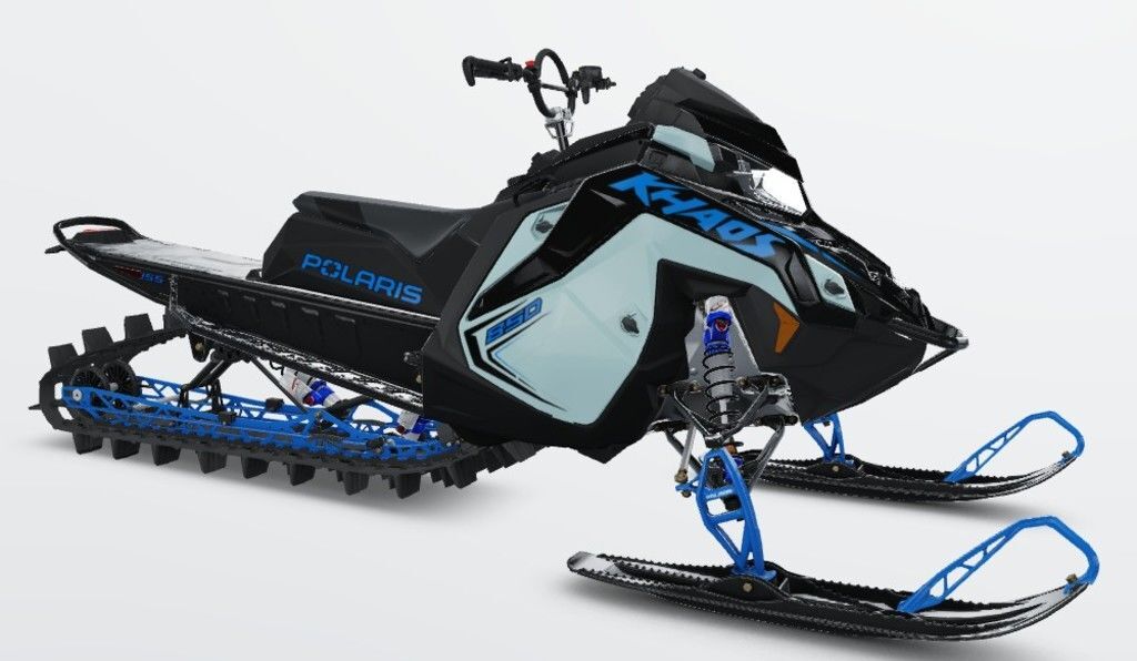 2026 Polaris® 850 RMK Khaos 155 Hemlock Blue / Black / Velocity Blue 850 155 in reno NV