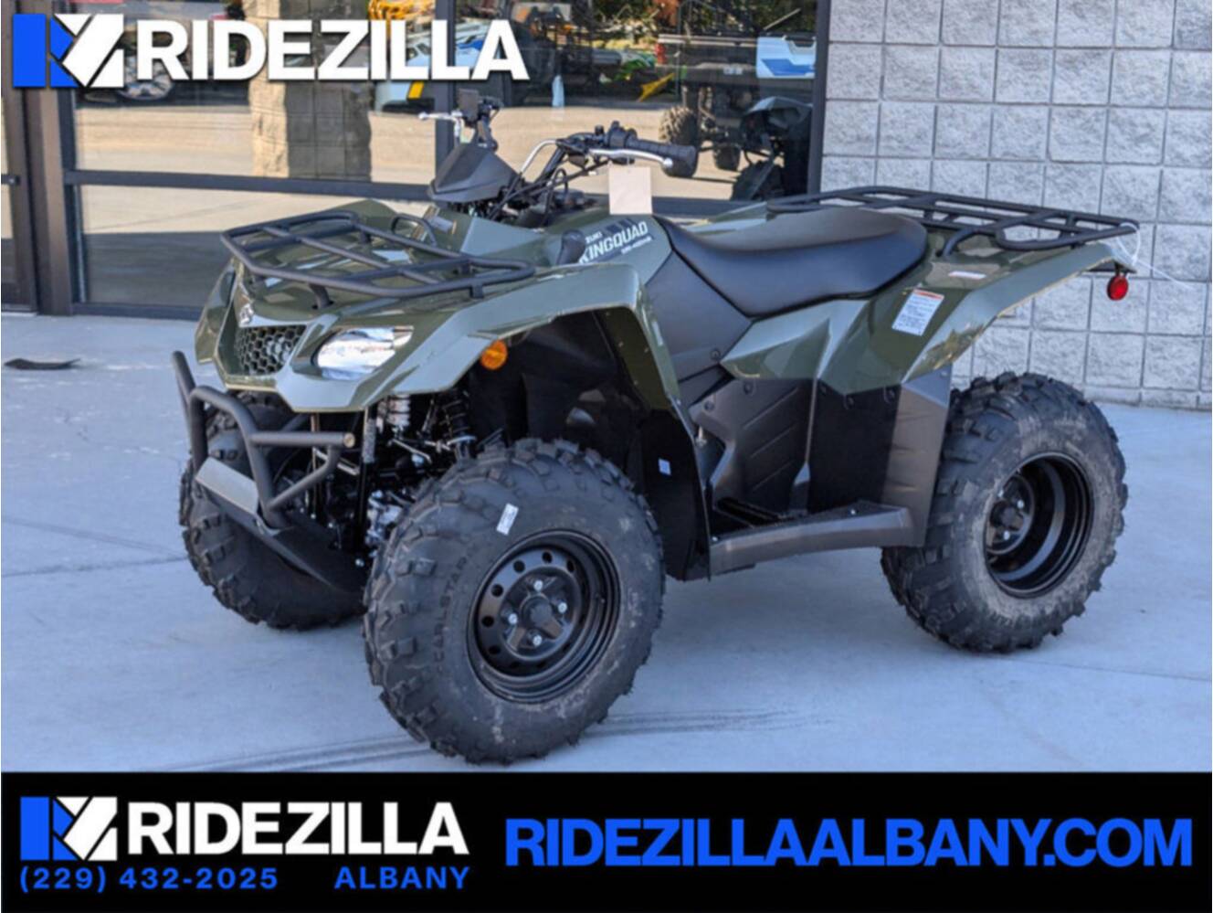 A photo of this 2025 Suzuki KingQuad 400ASi