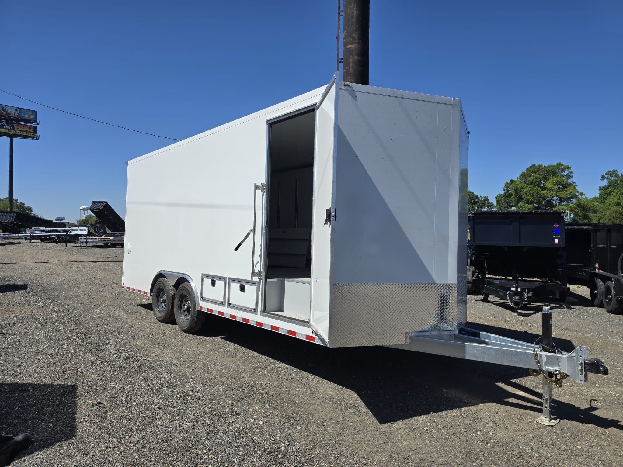 2026 celltech 8.5x20 Tandem Axle 14K CellMax Enclosed Car Hauler With in Byron, GA
