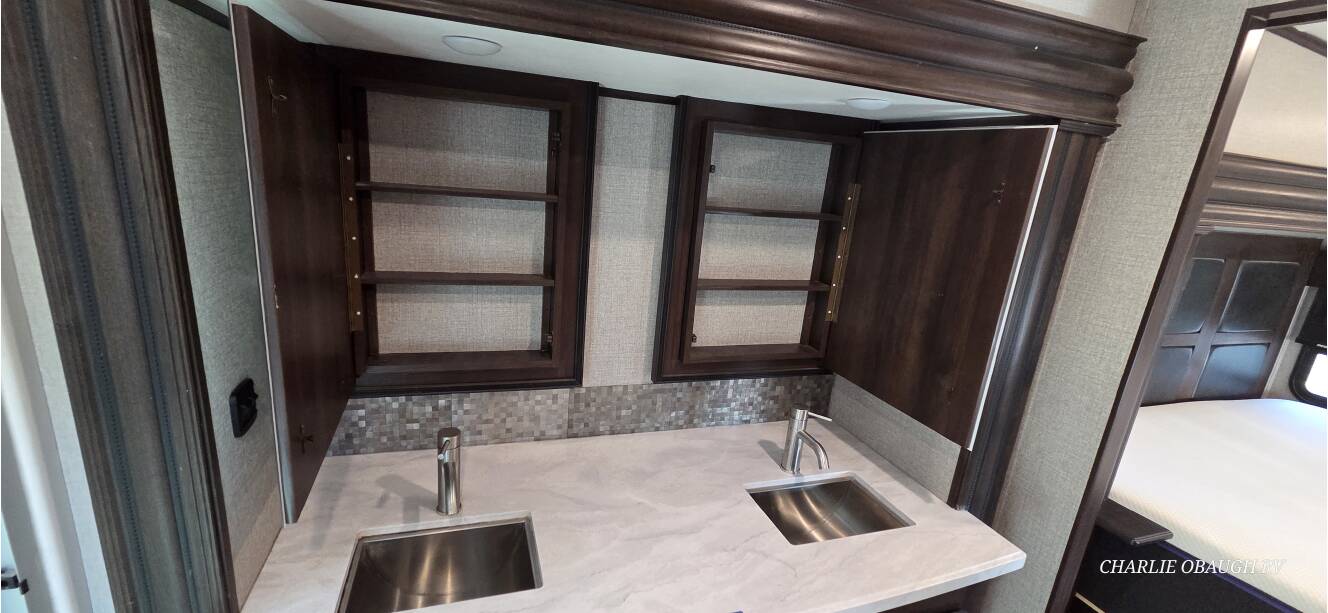 A photo of this 2020 Jayco North Point 381DLQS